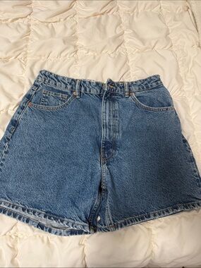 Zara Vintage Blue Denim Shorts